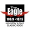 The Eagle 106.9 & 107.5 - KGLK Logo