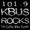 KBUS 101.9 - KBUS Logo