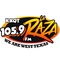 La Raza 105.9 - KXQT Logo