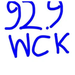92.9 WCK Local Radio Stations Logo