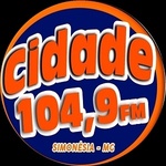 Rádio Cidade 104.9 FM Logo