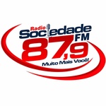 Rádio Sociedade 87.9 FM Logo