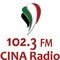 102.3 FM CINA Radio - CINA-FM Logo