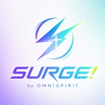 SURGE! By OmniSpirit Logo