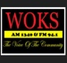 WOKS AM 1340 & 94.1 FM - WOKS Logo