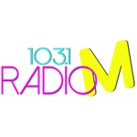 103.1 Radio M - WROM Logo