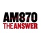 AM 870 The Answer - KRLA Logo