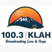 100.3 KLAH - KLAH-LP Logo