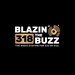 BLAZIN 318 THE BUZZ - KQBE-DB Logo