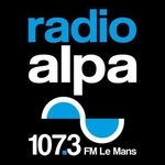 Radio Alpa 107.3 Le Mans Logo