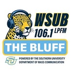 The Bluff 106.1 - WSUB-LP Logo