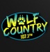 Wolf Country 107.1 FM - KAUM Logo