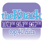 The Knack 107.1 - KNKK Logo