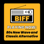 BiffRadio - 80s New Wave and Classic Alternative Logo