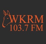 WKRM 103.7 FM - W279DL Logo