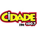 Cidade FM 100.7 Logo