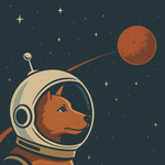 Space Dogs Radio Logo