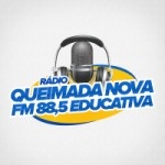 Rádio Educativa Queimada Nova FM Logo