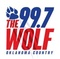 99.7 The Wolf - KWFF Logo