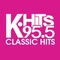 K Hits 95.5 - KTWF Logo