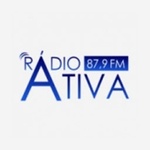 Rádio Ativa 87.9 FM Logo