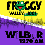 Froggy Valley 100.1 - WFVY Logo