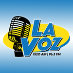 La Voz 1520 AM 96.3FM - KVEN Logo