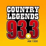 Country Legends 93.3 - W227DH Logo