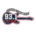 Wind River's Rock 93.1 - KFCW Logo