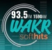 1590 AM/93.5 FM WAKR - WAKR Logo
