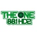 88.1 The One - KNTU-HD2 Logo