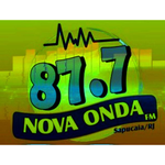 Radio Nova Onda Fm 87.7 Logo