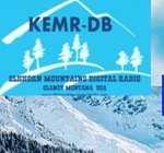 KEMR-DB Elkhorn Mountains Community Radio Logo