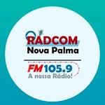 Rádio Nova Palma 105.9 FM Logo