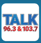 Talk 96.3 & 103.7 - WRHT Logo