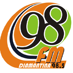 Rádio 98 FM Diamantina Logo