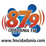 Rádio Cidadania 87.9 FM Logo