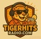 Tiger Hits Radio - W255DP Logo
