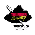 Thunder Country 105.5 - WTHD Logo