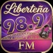 Libertaña 98.9fm Logo