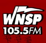 WNSP Sports Radio 105.5 - WNSP Logo