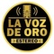 La Voz de Oro Stereo Logo