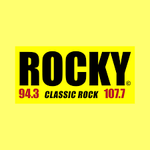 Rocky 94 & 107 - WRQI Logo