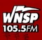 WNSP Sports Radio 105.5 - WNSP Logo