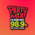 Party Mix 98.9 - XHMORE Logo