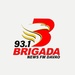 93.1 Brigada News FM - DXAC Logo