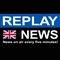 Replay News English Logo