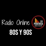 La Poderosa Radio Online - Radio 80s y 90s Logo