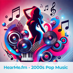 HearMe.fm - 2000s Pop Music Logo