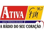 Ativa FM 96 Logo